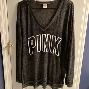 PINK v-neck thin top